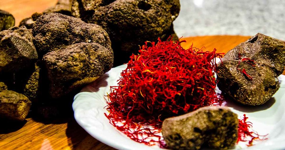 Tartufo e zafferano