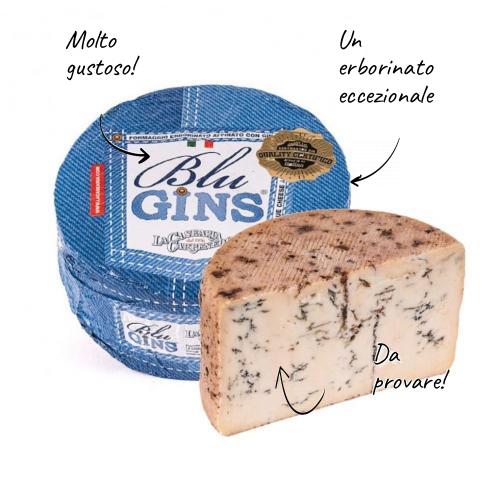 Blu Gins 1/16 di forma 150g